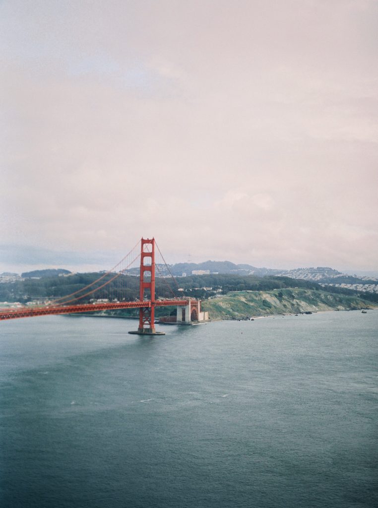 Landscape photograph of the Golden Gate Bridge in San Francisco photographed at the Marin Headlands by Kayla Yestal www.kaylayestal.com