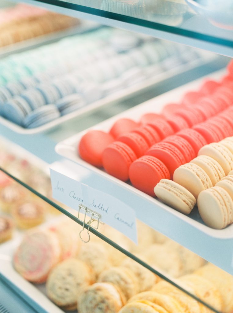 Macarons at The Dessert Room in Hamilton, Ontario photographed by Guelph wedding photographer Kayla Yestal www.kaylayestal.com