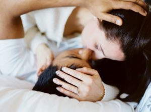At home engagement session photographed by Niagara wedding photographer Kayla Yestal www.kaylayestal.com