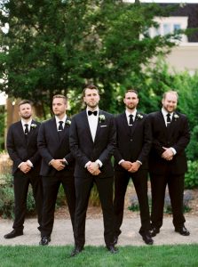 Langdon Hall Wedding | Langdon Hall Firshade Room Wedding | Cambridge Wedding Photographer Kayla Yestal | Groomsmen Group Photo