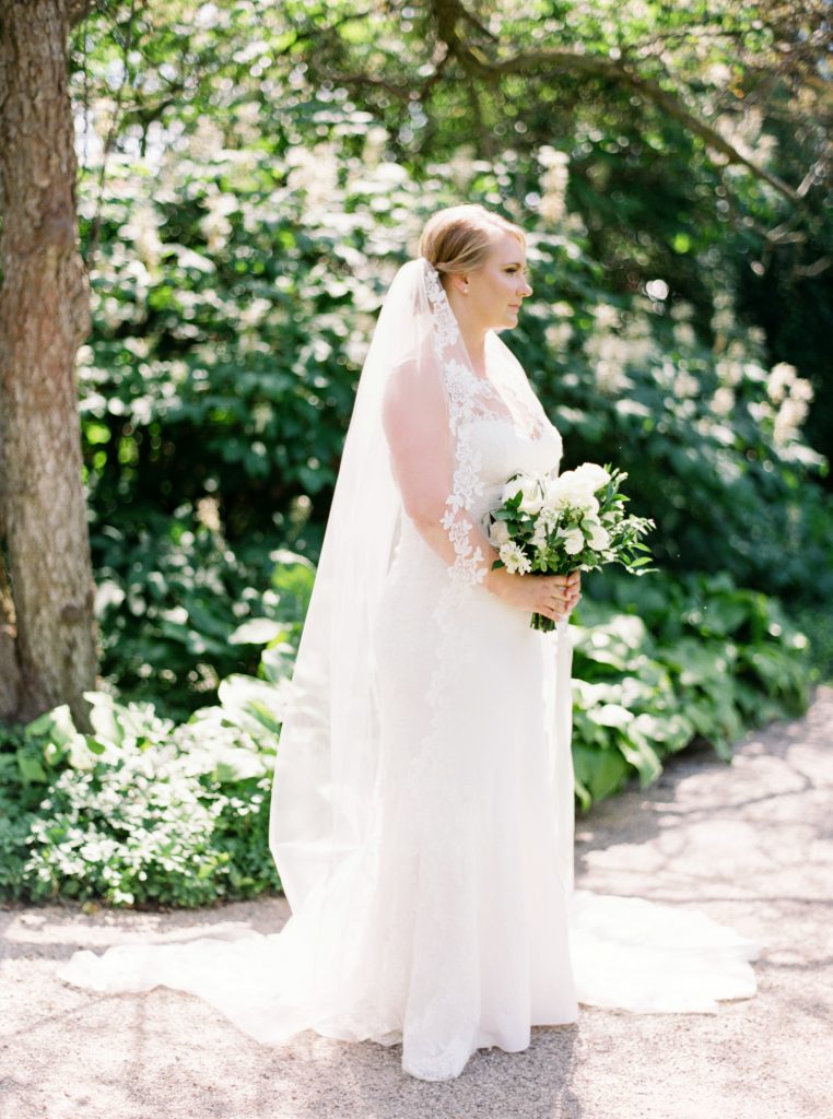 Langdon Hall Wedding | Langdon Hall Firshade Room Wedding | Cambridge Wedding Photographer Kayla Yestal | Langdon Hall First Look with Pronovias Gown