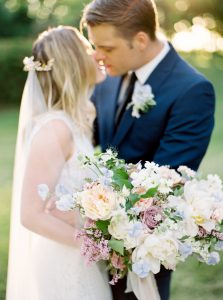 Elora Mill Wedding | Noon on the Moon | Blush and Lilac Wedding | Lilac Wedding Bouquet | Emmy Mae Bridal Sage Dress | Purple Wedding Inspiration | Fine Art Wedding Photography | Elora Wedding Photographer Kayla Yestal www.kaylayestal.com