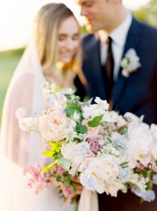Elora Mill Wedding | Noon on the Moon | Blush and Lilac Wedding | Lilac Wedding Bouquet | Emmy Mae Bridal Sage Dress | Purple Wedding Inspiration | Fine Art Wedding Photography | Elora Wedding Photographer Kayla Yestal www.kaylayestal.com