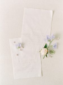 Elora Mill Wedding | Linen Wedding Menus | Calligraphy Wedding Menus | Wedding Menu Inspiration | Fine Art Wedding Photography | Flourish Calligraphy | Handmade Paper Wedding Invitation | Torn Edge Wedding Invitations | Elora Wedding Photographer Kayla Yestal www.kaylayestal.com