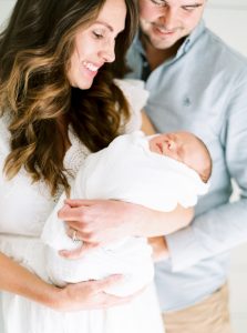 In Home Newborn Session Photographed by Kayla Yestal | Fine Art Film Newborn Session | Film Family Photography | Fine Art Family Photography www.kaylayestal.com