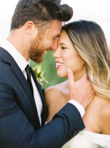 Mustard Gold Wedding Inspiration | Off the Shoulder Wedding Dress By Catalfo | Ontario Vineyard Wedding | Gracewood Estates Wedding | Gracewood Estate Wedding | Kurtz Orchard Wedding | Kurtz Orchards Wedding