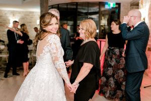 Elora Mill Wedding photographed by Elora wedding photographer Kayla Yestal | Ontario Fine Art Wedding Photographer | Wedding Reception Dancing Photos | Elora Mill Irvine Room